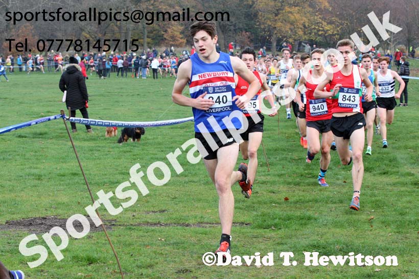 Mens junior British Athletics Liverpool Cross Challenge, Sefton Park, Liverpool. Photo:  David T. Hewitson/Sports for All Pics